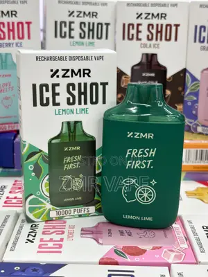 ZMR Iceshot Lemon Lime Rechargeable Disposable Vape - 10,000 Puffs