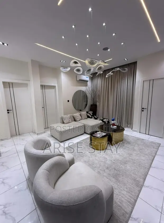 1-Bedroom Shortlet with Private Cinema, PS5 & Pool | Ologolo Lekki - 1
