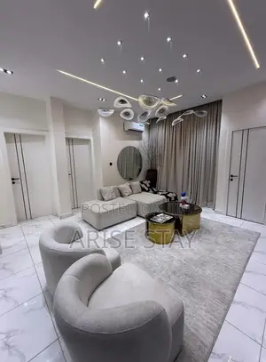 1-Bedroom Shortlet with Private Cinema, PS5 & Pool | Ologolo Lekki