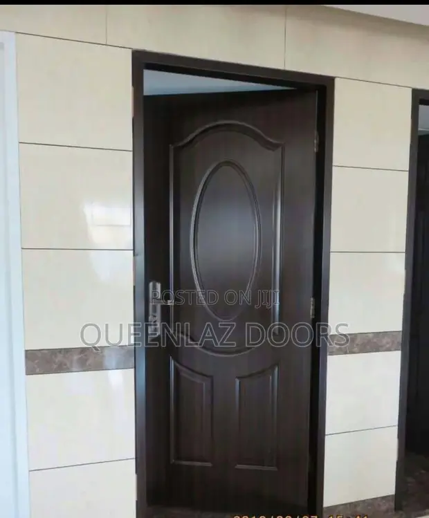 American Panel Steel Interior Door - Brown - 1
