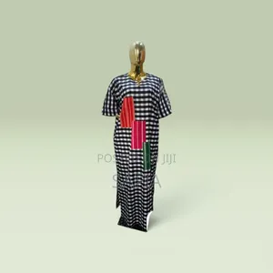 Louis Vuitton Bubu Dress - Blue Cotton Maxi