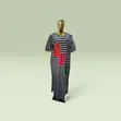 Louis Vuitton Bubu Dress - Blue Cotton Maxi - 1