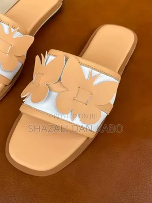 Louis Vuitton Women's Multicolor Leather Slippers - Brand New