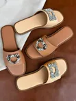 Takalmi Mata na Louis Vuitton na Fata Mai Launi Daban-daban - Sabo - 2