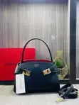 Ferragamo Medium Leather Handbag - 5 Colors Available - 4