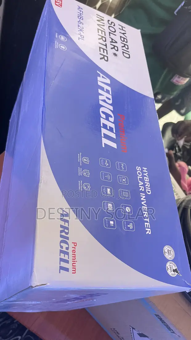 6.2kVA Afriipower Hybrid Inverter - 1 Year Warranty - 1