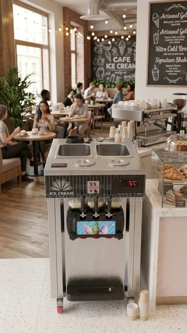 Table Top Ice Cream Machine - Brand New - 1