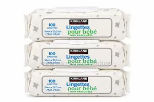 Kirkland Signature Wipes Marasa Kamshi (100 Adadi)