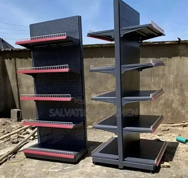 Brand New Industrial Supermarket Shelves - 1