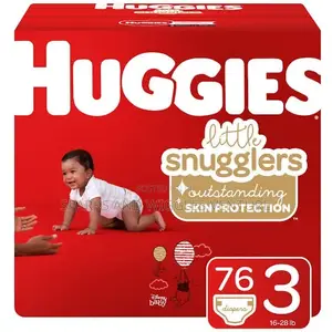 Huggies Little Snugglers Diapers - Size 3 (76 pcs)
