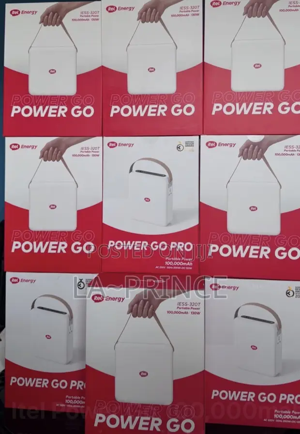 Itel Power Go 100,000mAh Power Bank - 1
