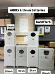Aokly Group 5.12kWh 48V 100Ah Wall-Mounted LiFePO4 Battery - 2
