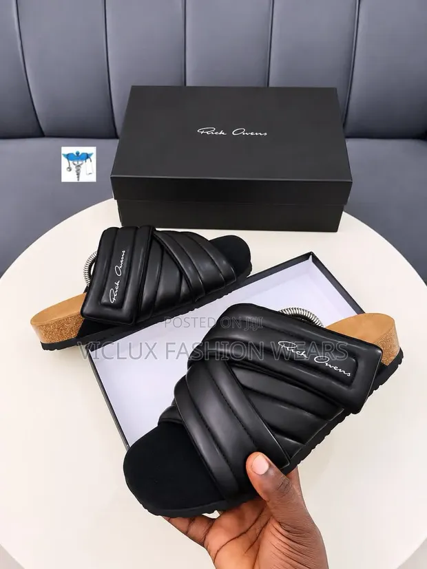 Rick Owens Luxury Men's Slip-On Shoes - 1