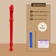 Recorder Flute with Cleaning Stick - Brand New - 1