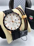 Cartier Quartz Watch - Genuine Leather Band - 2