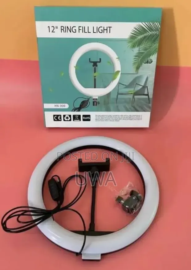 12-Inch Ring Light Set - Bi-Color, Soft Diffusion - 1