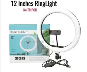 12-Inch Ring Light Set - Bi-Color, Soft Diffusion
