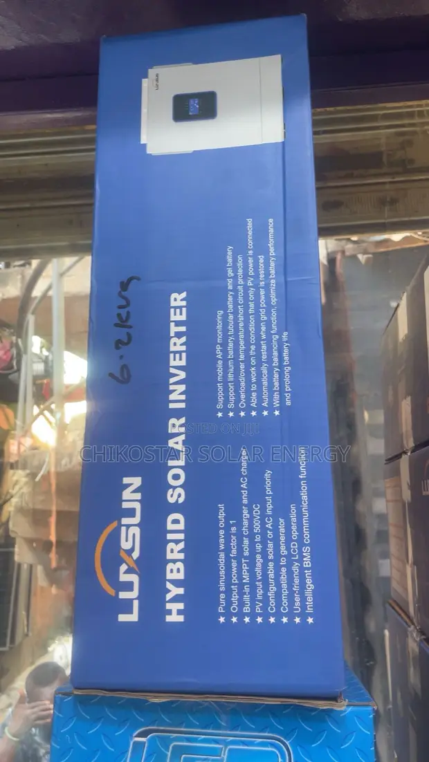 Luxsun 6.2KVA Hybrid Solar Inverter - Brand New - 1