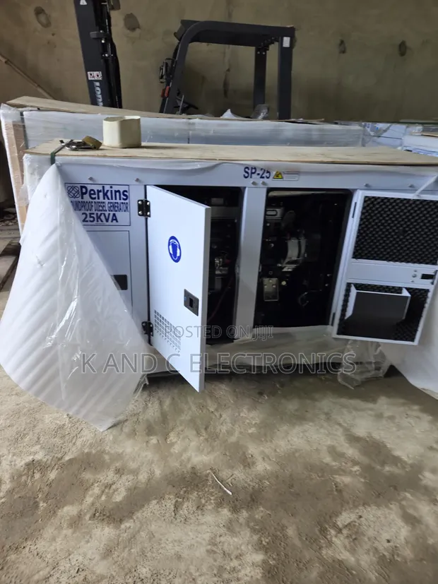 25kVA Perkins Silent Diesel Generator - 1