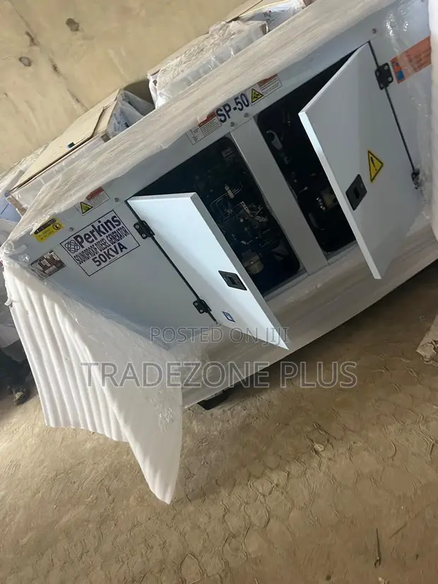 50KVA Perkins Generator Mai Rufe Sauti - 1