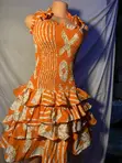 Ready To Wear Classic Short Gown - Orange - 3