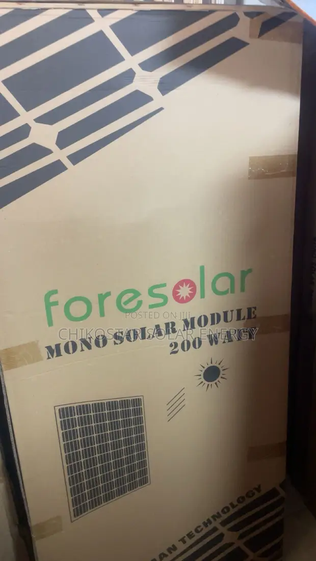 Brand New Foresolar 200W Monocrystalline Solar Panel - 1