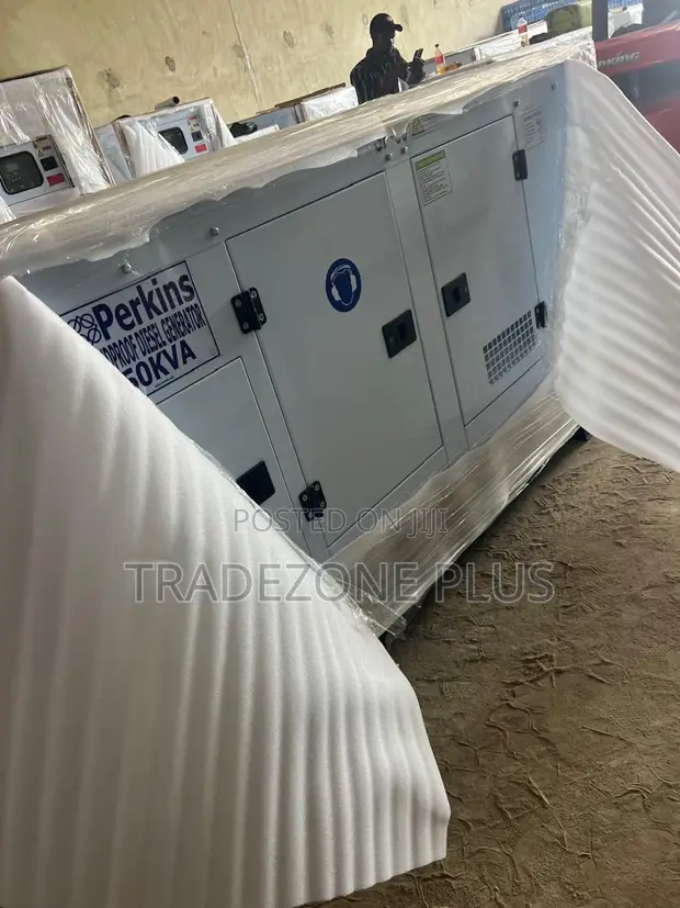 Perkins 50KVA Soundproof Generator - Brand New - 1