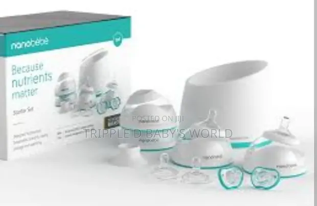 Nanobebe Starter Set - Breastfeeding Essentials - 1