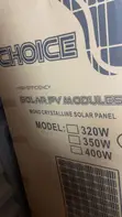 Choice Monocrystalline Solar Panels - 320W, 350W, 400W - 1