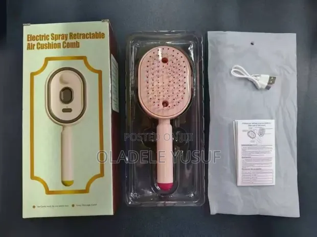 Rechargeable Electric Air Cushion Spray Comb - 1