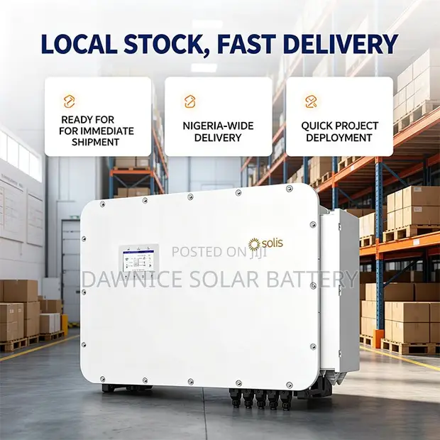 Solis S6-EH3P125K-H 125kW 3-Phase Hybrid Inverter - 1