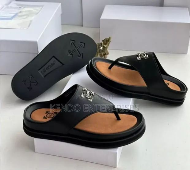 Pedro Leather Slippers - Brand New - 1