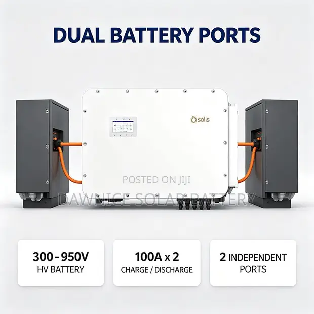 Solis S6-EH3P125K-H 125kW Hybrid Inverter (250kW PV Input) - 1