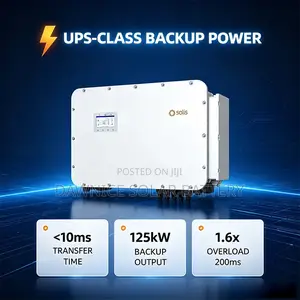 Solis 125kW 3-Phase Hybrid Inverter