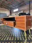 Brown TV Stand na Home Interiors - 2
