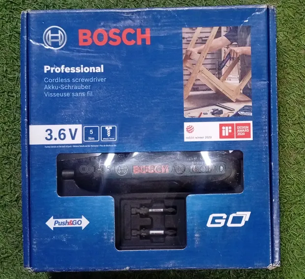 Bosch GO 3.6V Professional Cordless Screwdriver - 1