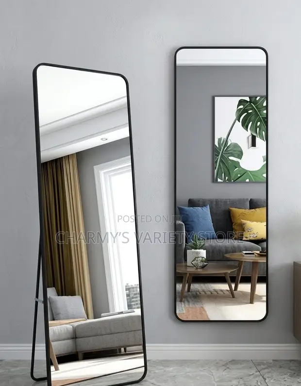 Home Interiors Mai Kyau Tsayayyen Madubi 65" x 22" - Sabo - 1