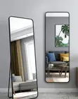 Home Interiors Mai Kyau Tsayayyen Madubi 65" x 22" - Sabo - 2
