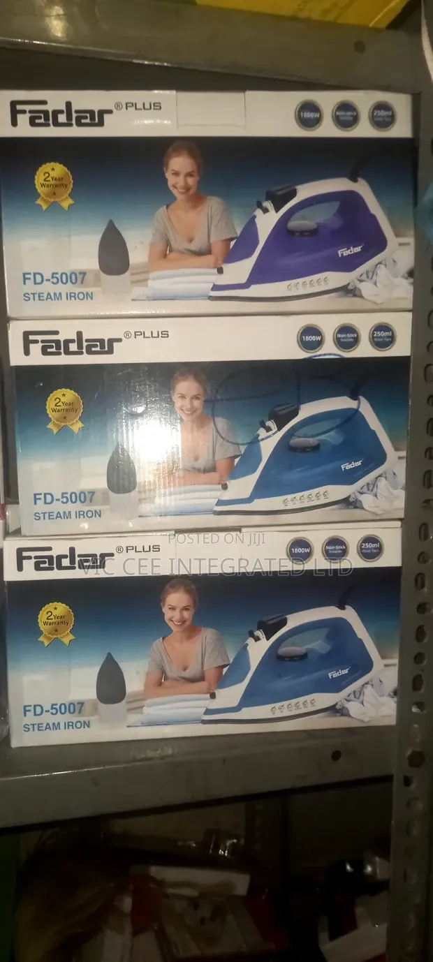 Fadar Steam Iron - Sabon Kaya - 1
