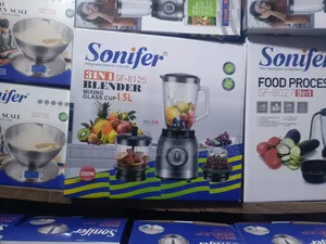 Sonifer 3-in-1 Commercial Blender (500W, 1.5L Glass Cup)