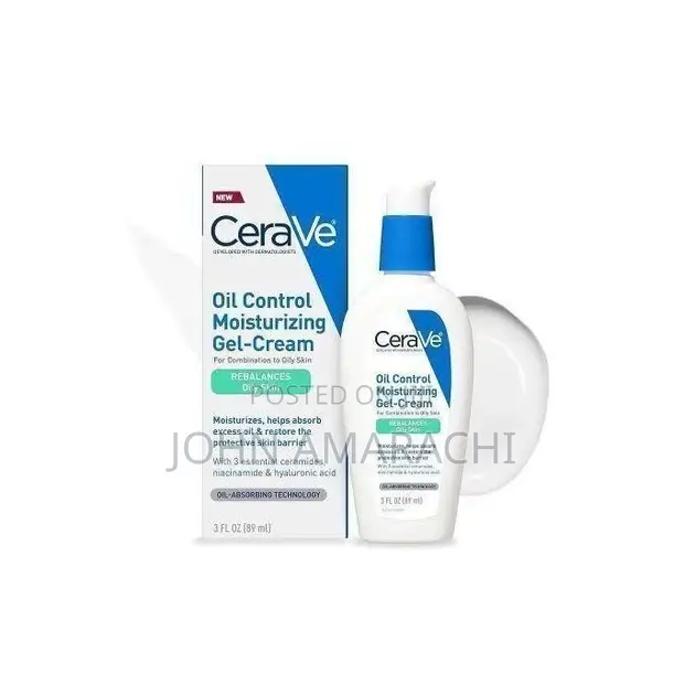 CeraVe Oil Control Moisturizing Gel-Cream for Oily Skin - 1