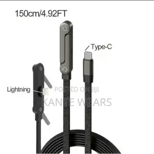 3-in-1 Phone Stand & 240W USB-C zu Lightning Cable