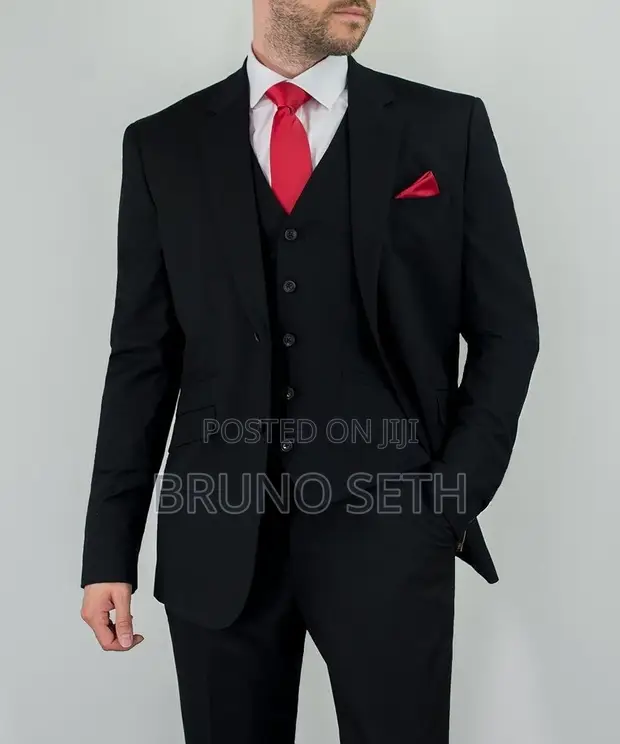 Arare Black Formal Suit - Brand New - 1