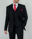 Arare Black Formal Suit - Brand New - 1