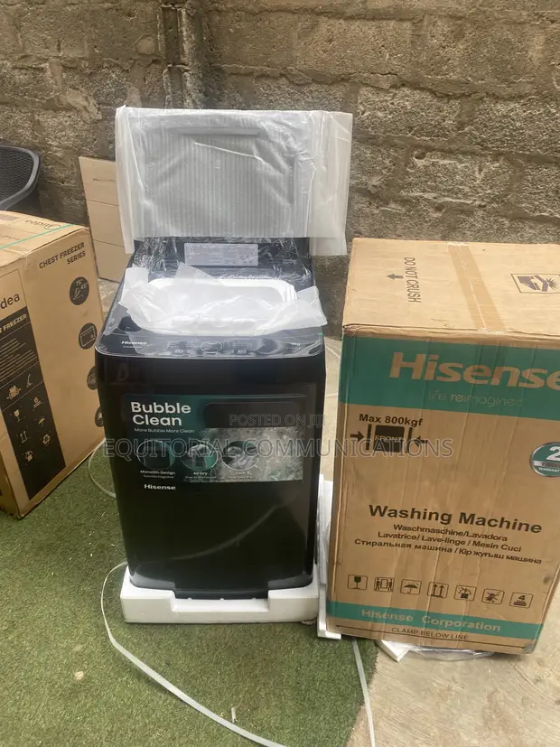 Hisense 9KG Automatic Top Load Washing Machine - 1