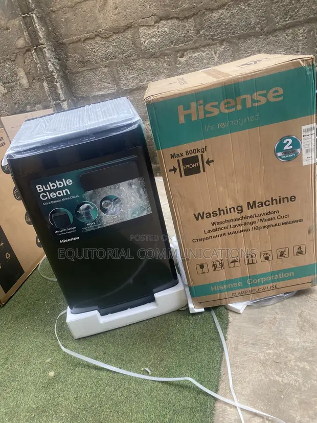 Hisense 9KG Automatic Top Load Washing Machine - 1