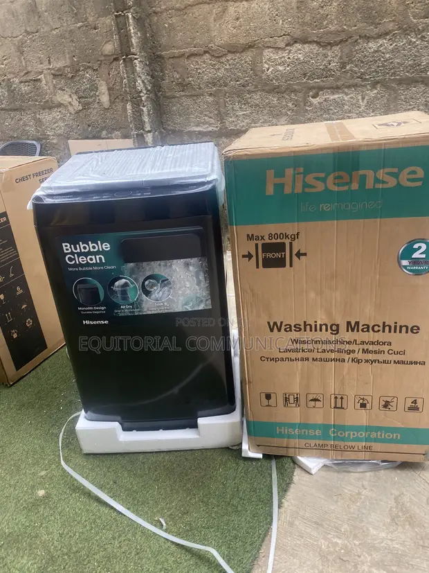 Hisense 9KG Automatic Top Load Washing Machine - 1
