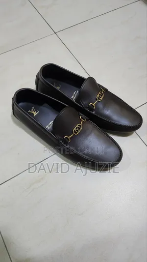 Louis Vuitton Monte Driver Moccasins - Brown Leather