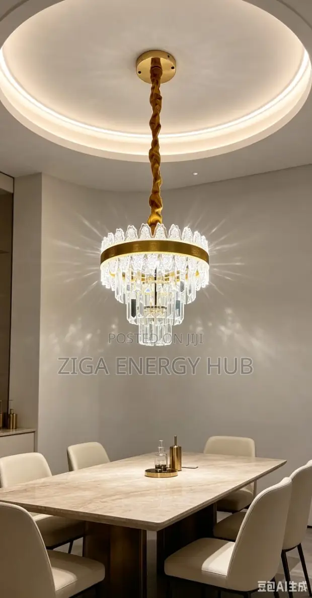 Kyawawan Hasken Crystal Chandelier - 1