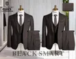 3-Piece Turkey Suit (Jacket, Vest, Pants) - Ash - 3